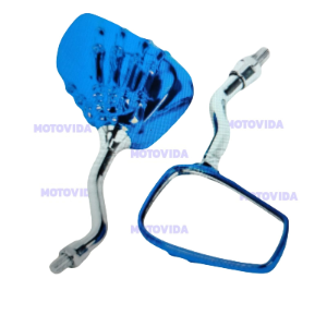 Kit de espejos garra azul