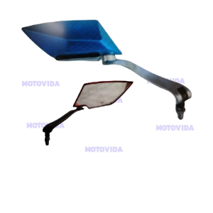 Kit de espejos 4 picos azul