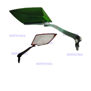 Kit de espejos 4 picos verde