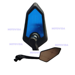Kit de espejos monster triangulo azul