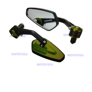 Kit de espejos para timon triangulares verde