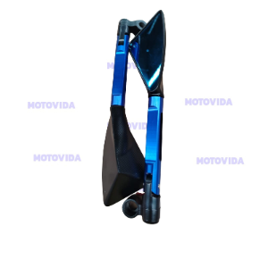 Kit de espejos racing azul