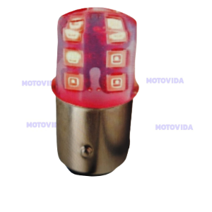 Foco de via led con flasheo rojo