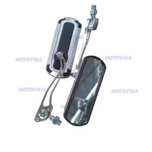 Kit de espejos aluminio M002 cromado 89098