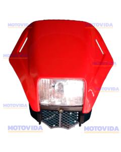 Carena KMF/XTM completa con foco rojo